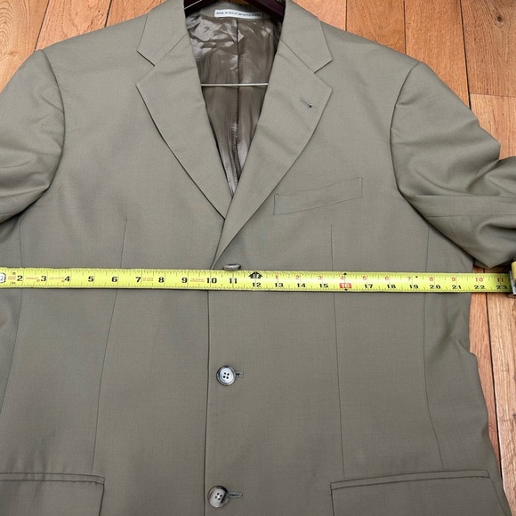 Joseph Abbound Men’s Tan Blazer Suit 44R with 32W pants - Picture 14 of 15